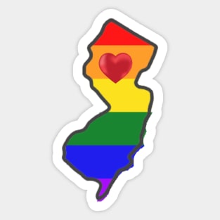 Pride NJ Sticker